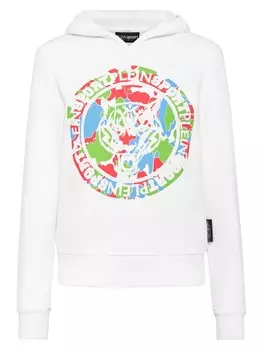 Толстовка Plein Sport Carbon Tiger, белый