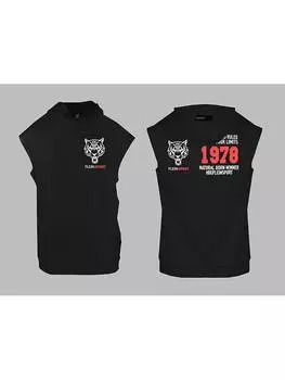Толстовка Plein Sport, цвет schwarz/rot