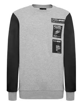 Толстовка Plein Sport Scratch, серый