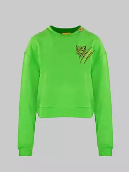 Толстовка Plein Sport, светло-зеленый