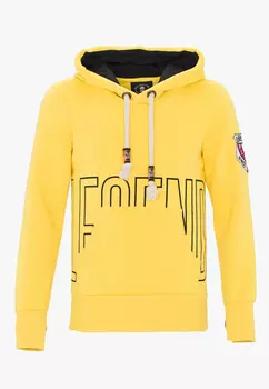 Толстовка PLUS EIGHTEEN Kapuzenpullover, желтый