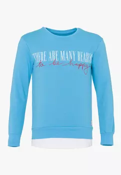 Толстовка PLUS EIGHTEEN Sweater, бирюзовый