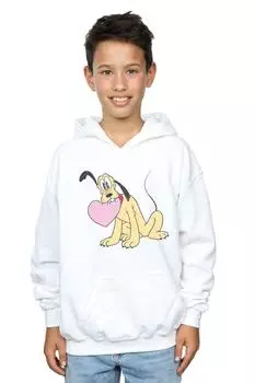 Толстовка Pluto Love Heart Disney, белый