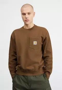 Толстовка Pocket Carhartt WIP, цвет lumber