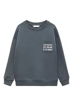 Толстовка POCKET Mango Kids, цвет dark blue