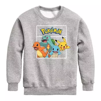Толстовка Pokemon Team для мальчиков 8–20 лет с изображением покемонов Licensed Character