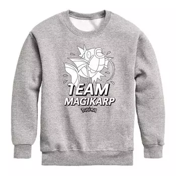 Толстовка Pokemon Team Magikarp для мальчиков 8–20 лет Licensed Character