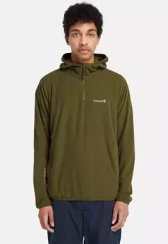Толстовка POLARTEC WAFFLE 1/4 ZIP Timberland, оливково-зеленый