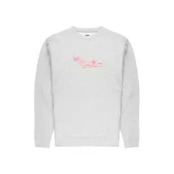 Толстовка Poler Scuba Steve Crew, серый