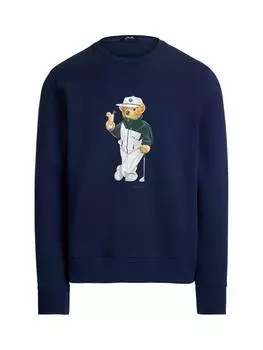 Толстовка polo bear из хлопковой смеси Ralph Lauren, цвет Refined Navy