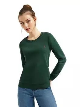 Толстовка Polo Club, темно-зеленый