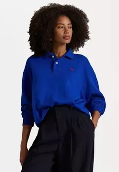 Толстовка POLO COLLAR FLEECE PULLOVER Polo Ralph Lauren, синий