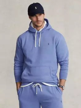 Толстовка-поло из смесового хлопка Ralph Lauren, синий