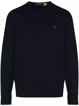 Толстовка Polo Pony с круглым вырезом POLO RALPH LAUREN, синий