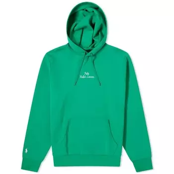 Толстовка Polo Ralph Lauren Chain Stitch Logo, зеленый
