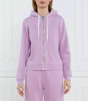 Толстовка POLO RALPH LAUREN Classic fit, фиолетовый