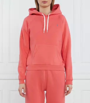 Толстовка POLO RALPH LAUREN Classic fit, коралловый