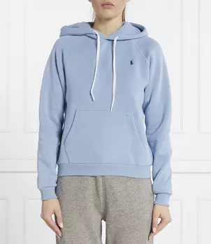 Толстовка POLO RALPH LAUREN Classic fit, небесно-голубой