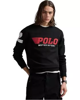 Толстовка Polo Ralph Lauren Double-knit Graphic Sweatshirt, цвет Polo Black