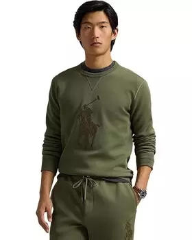 Толстовка Polo Ralph Lauren Double-Knit Sweatshirt, цвет Thermal Green