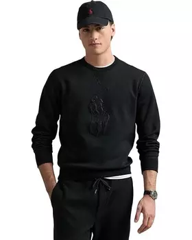 Толстовка Polo Ralph Lauren Double-Knit Sweatshirt, цвет Polo Black