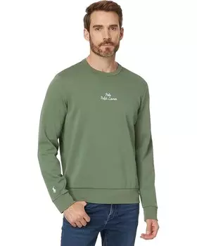 Толстовка Polo Ralph Lauren Embroidered-Logo Double-Knit Sweatshirt, цвет Cargo Green