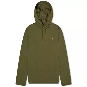 Толстовка Polo Ralph Lauren Jersey, темно-зеленый