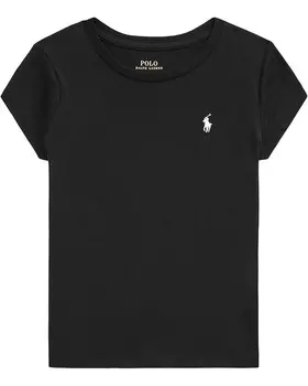 Толстовка Polo Ralph Lauren Kids Short Sleeve Jersey T-Shirt, цвет Polo Black