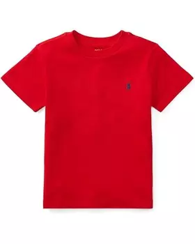 Толстовка Polo Ralph Lauren Kids Short Sleeve Jersey T-Shirt, цвет RL 2000 Red