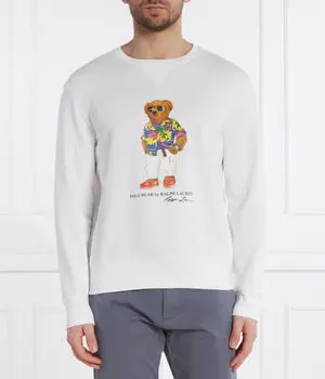 Толстовка Polo Ralph Lauren классического кроя, белый