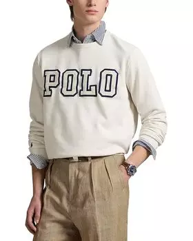 Толстовка Polo Ralph Lauren Logo Fleece Sweatshirt, цвет Nevis