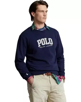 Толстовка Polo Ralph Lauren Logo Fleece, темно-синий