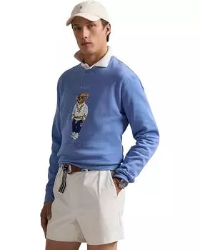 Толстовка Polo Ralph Lauren Polo Bear Fleece Sweatshirt, цвет Sp25 Campus Blu Hrtg Icns Bear