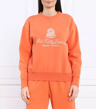 Толстовка POLO RALPH LAUREN Regular Fit, оранжевый