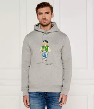 Толстовка POLO RALPH LAUREN Regular Fit, серый