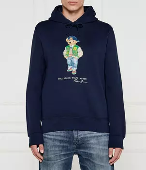Толстовка POLO RALPH LAUREN Regular Fit, темно-синий
