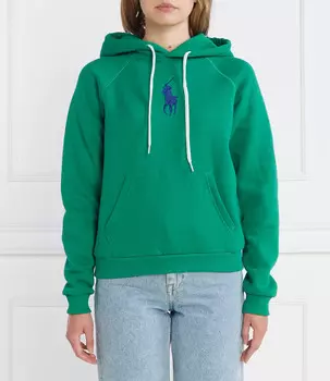 Толстовка POLO RALPH LAUREN Regular Fit, зеленый