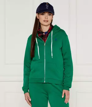 Толстовка POLO RALPH LAUREN Regular Fit, зеленый