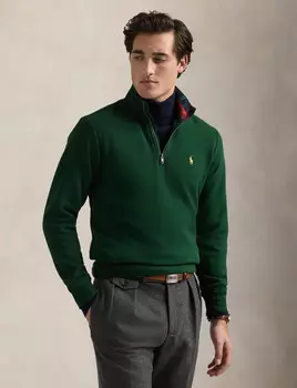 Толстовка POLO RALPH LAUREN Regular Fit, зеленый
