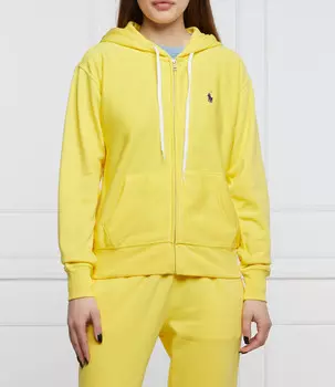 Толстовка POLO RALPH LAUREN regular fit, желтый