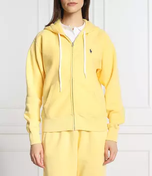 Толстовка POLO RALPH LAUREN regular fit, желтый