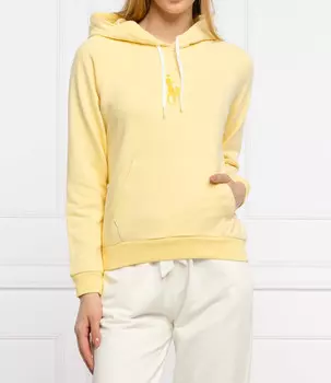 Толстовка POLO RALPH LAUREN regular fit, желтый