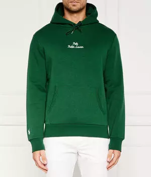 Толстовка Polo Ralph Lauren с карманом-кенгуру, зеленый