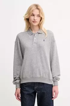 Толстовка Polo Ralph Lauren, серый