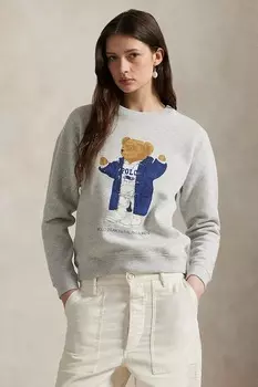 Толстовка Polo Ralph Lauren, серый