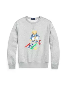 Толстовка Polo Ralph Lauren, светло-серый