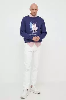 Толстовка Polo Ralph Lauren, темно-синий