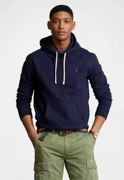 Толстовка Polo Ralph Lauren The Cabin Fleece Hoodie, темно-синий