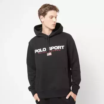 Толстовка Polo Sport Ralph Lauren LSPOHOODM6-Long Sleeve-Sweatshirt, черный