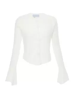 Толстовка Poomi Strickjacke, белый